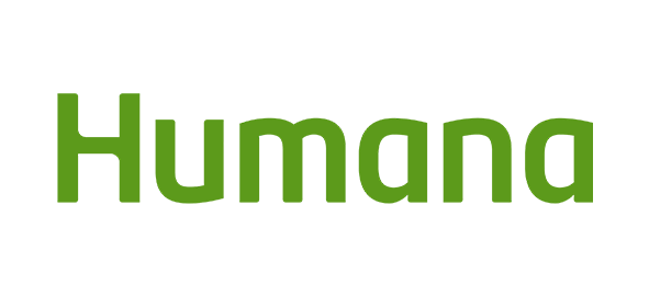 Humana logo in green text, insurance provider featured at Sunridge Dental Care.