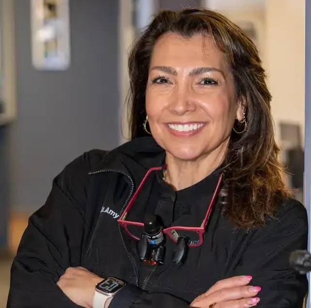 Dr. Amy Okun, dentist at Sunridge Dental Care in Sun City West, Arizona.